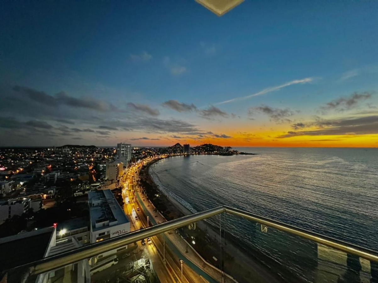 Sunset View Malecon 1404 Vista Panoramica Al Mar Apartment Mazatlan Exterior photo