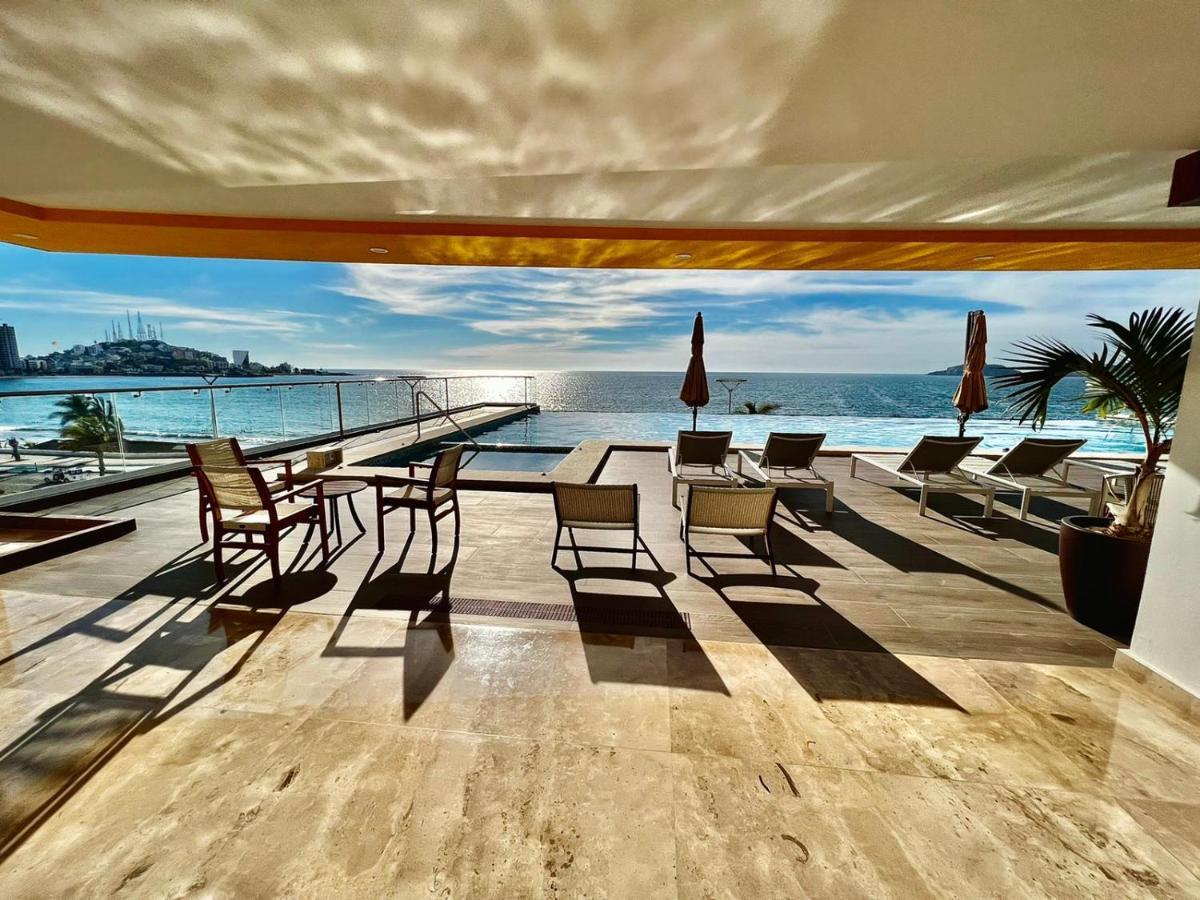 Sunset View Malecon 1404 Vista Panoramica Al Mar Apartment Mazatlan Exterior photo