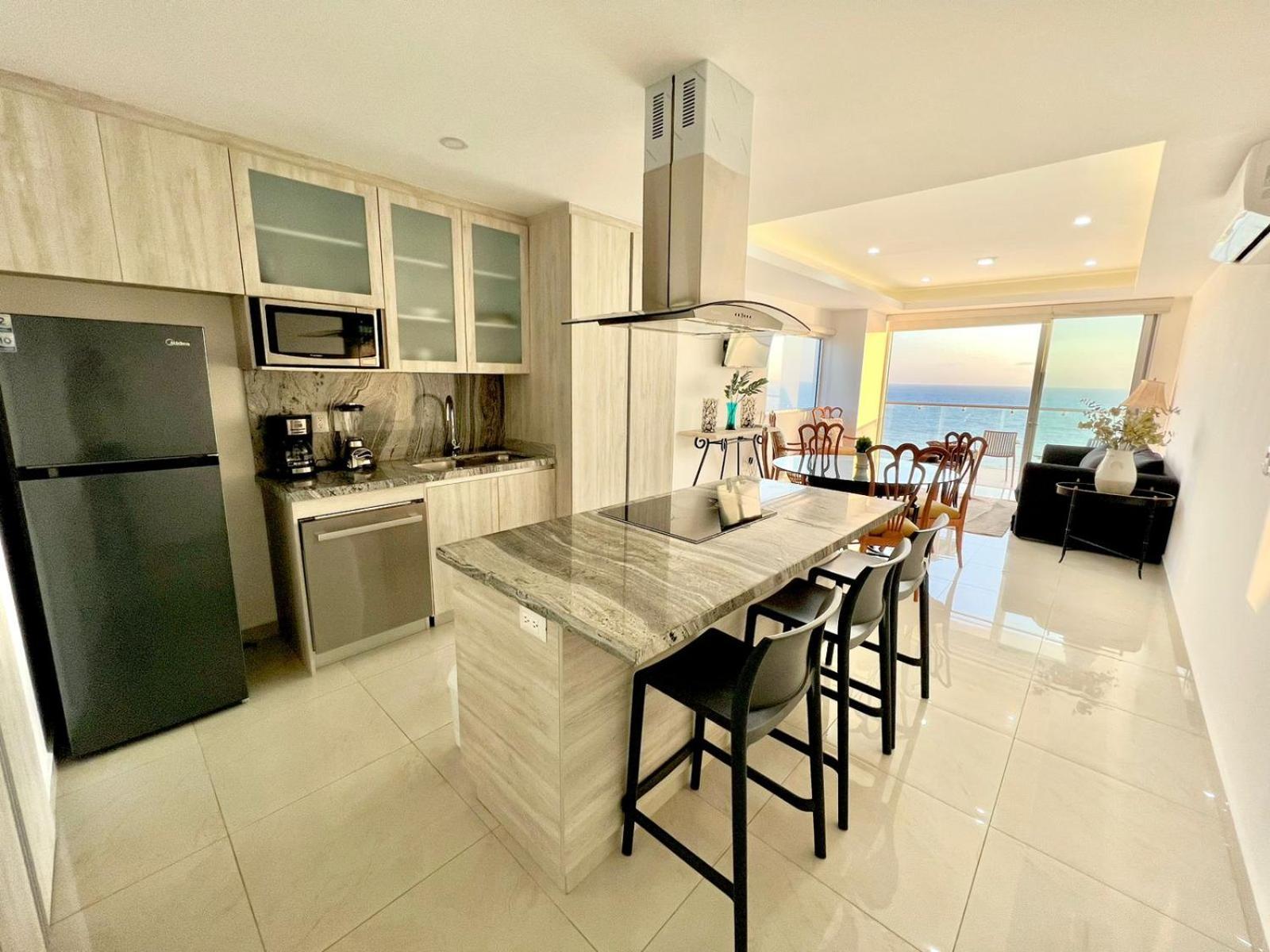 Sunset View Malecon 1404 Vista Panoramica Al Mar Apartment Mazatlan Exterior photo