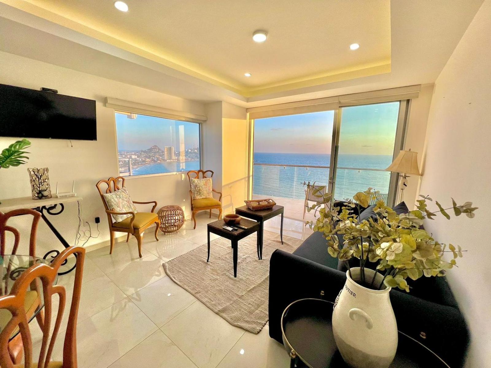 Sunset View Malecon 1404 Vista Panoramica Al Mar Apartment Mazatlan Exterior photo